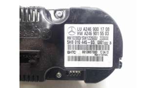 MANDO CLIMATIZADOR MERCEDES-BENZ CLASE A (2012-2018) A 180 CDI / D (176.012) 109CV 1461CC - L.7366170 / A2469001708