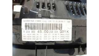 CUADRO INSTRUMENTOS MERCEDES-BENZ CLASE C (2007-2008) C 220 CDI (204.008) 170CV 2148CC - L.7374063 / A2049004500
