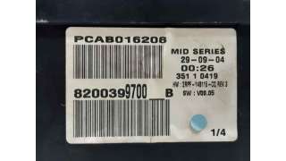 CUADRO INSTRUMENTOS RENAULT MEGANE II (2002-2008) 1.9 DCI (BM0G, CM0G) 120CV 1870CC - L.7380588 / 8200399700B