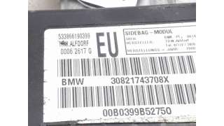 AIRBAG LATERAL DELANTERO IZQUIERDO BMW 3 (1998-2001) 20 D 16CV 1951CC - L.7387795 / 30821743708X