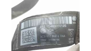 CINTURON SEGURIDAD TRASERO DERECHO VOLKSWAGEN PASSAT ALLTRACK (2012-2014) - L.7395126 / 3C9857806J