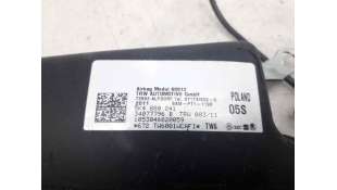 AIRBAG LATERAL DELANTERO IZQUIERDO VOLKSWAGEN GOLF V (2005-2008) 2.0 TDI 170CV 1968CC - L.7403079 / 5K4880241 2