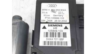 MOTOR ELEVALUNAS TRASERO DERECHO AUDI A4 (2000-2004) 2.0 130CV 1984CC - L.7406735 / 8E0959802E