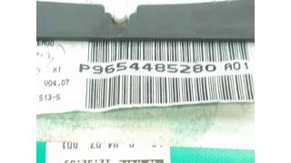 CUADRO INSTRUMENTOS PEUGEOT 307 (2000-2005) 2.0 16V 136CV 1997CC - L.7417158 / 9654485280