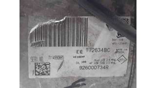 COMPRESOR AIRE ACONDICIONADO RENAULT CLIO IV (2012-) 0.9 TCE 90 90CV 898CC - L.7441720 / 926000734R