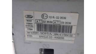 SISTEMA AUDIO / RADIO CD FORD FIESTA V (2001-2008) 1.4 TDCI 68CV 1399CC - L.7453659 / 6S6118C815AJ