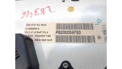 CUADRO INSTRUMENTOS RENAULT CLIO II (1998-2009) 1.2 LPG 58CV 1149CC - L.7473521 / 8200059763 CUADRO INSTRUMENTOS RENAULT CLIO II (1998-2009) 1.2 LPG 58CV 1149CC - L.7473521 / 8200059763