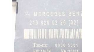 CENTRALITA CIERRE MERCEDES-BENZ CLS (2004-2010) 350 (219.356) 272CV 3498CC - L.7479041 / 2198200226