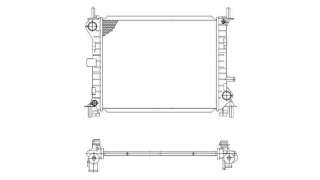 RADIADOR AGUA FORD FOCUS BERLINA  - M.363835 / 1671968