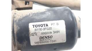 MOTOR LIMPIA DELANTERO TOYOTA COROLLA VERSO (2004-2009) 2.0 D-4D (CUR10) 116CV 1995CC - L.7481450 / 851100F020