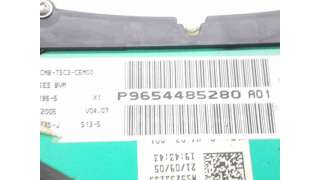 CUADRO INSTRUMENTOS PEUGEOT 307 (2005-2009) 1.6 HDI 90CV 1560CC - L.7498632 / 9654485280