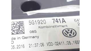 CUADRO INSTRUMENTOS VOLKSWAGEN GOLF VII VARIANT (2013-) - L.7503225 / 5G1920741A