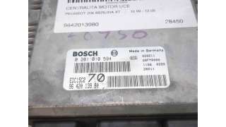 CENTRALITA MOTOR UCE PEUGEOT 206 FASTBACK (1999-2009) 2.0 HDI 90 90CV 1997CC - L.7506055 / 9642013980