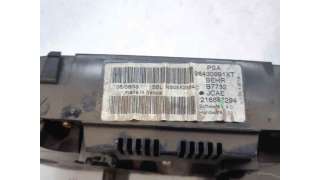 MANDO CLIMATIZADOR PEUGEOT 307 (2000-2007) 2.0 HDI 90 90CV 1997CC - L.7515381 / 96430991XT