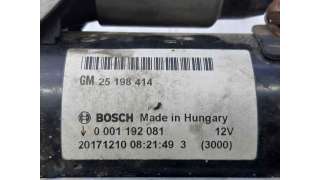 MOTOR ARRANQUE OPEL CORSA E (2014-) 1.4 (08, 68) 75CV 1398CC - L.7519530 / 25198414