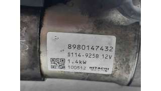MOTOR ARRANQUE OPEL ASTRA J (2009-2015) 1.7 CDTI (68) 110CV 1686CC - L.7523426 / 8980147432