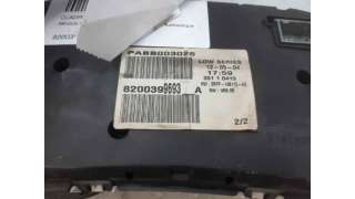 CUADRO INSTRUMENTOS RENAULT MEGANE II (2002-2008) 1.5 DCI (BM0F, BM0T, BM2B, CM0F, CM0T) 82CV 1461CC - L.7525291 / 82003996