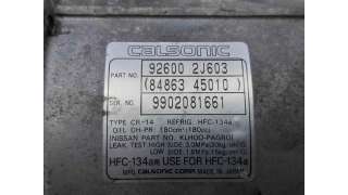 COMPRESOR AIRE ACONDICIONADO NISSAN PRIMERA (1996-2001) 2.0 TD 90CV 1974CC - L.7545801 / 926002J603