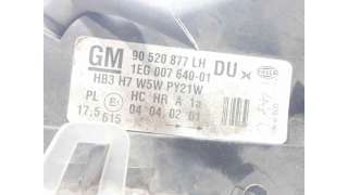FARO IZQUIERDO OPEL ASTRA G FASTBACK (1998-2005) 1.6 16V (F08, F48) 101CV 1598CC - L.7551939 / 90520877