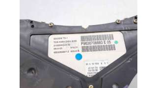 CUADRO INSTRUMENTOS PEUGEOT 307 (2000-2007) 2.0 HDI 90 90CV 1997CC - L.7554488 / 9636708880E