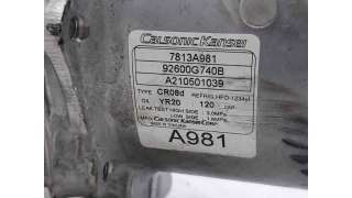 COMPRESOR AIRE ACONDICIONADO MITSUBISHI MIRAGE / SPACE STAR FASTBACK (2012-) 1.2 (A03A) 80CV 1193CC - L.7555160 / 7813A981