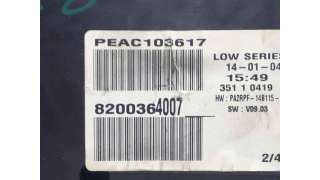CUADRO INSTRUMENTOS RENAULT MEGANE II (2003-2008) 1.5 DCI (BM02, BM13, BM2A, CM02, CM13) 101CV 1461CC - L.7557912 / 8200364
