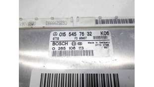 CENTRALITA ABS MERCEDES-BENZ CLASE E (1995-1997) E 320 (210.055) 220CV 3199CC - L.7565326 / 0155457632 2