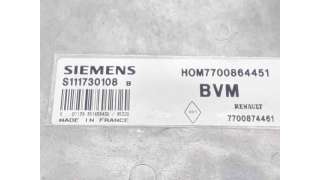 CENTRALITA MOTOR UCE RENAULT MEGANE I (1996-2003) 1.4 E (BA0E, BA0V) 75CV 1390CC - L.7571301 / 7700874461