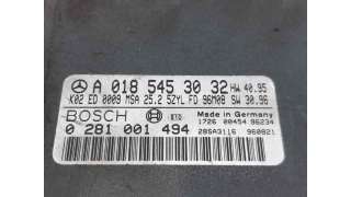 CENTRALITA MOTOR UCE MERCEDES-BENZ CLASE E (1996-1999) E 290 TURBO-D (210.017) 129CV 2874CC - L.7588620 / A0185453032