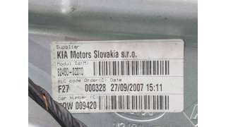 ELEVALUNAS DELANTERO DERECHO KIA SPORTAGE (2004-) - L.7607090 / 824041F010