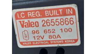 ALTERNADOR DAEWOO KALOS (2003-) 1.2 72CV 1150CC - L.7608286 / 96652100