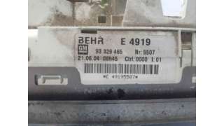 MANDO CALEFACCION /  AIRE ACONDICIONADO OPEL MERIVA A LIMUSINA (2003-2006) 1.6 16V (E75) 100CV 1598CC - L.7613952 / 9332946