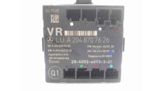 MODULO ELECTRONICO MERCEDES-BENZ CLASE C (2007-2008) C 220 CDI (204.008) 170CV 2148CC - L.7633321 / A2048707626