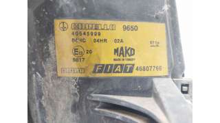 FARO DERECHO FIAT DOBLO LIMUSINA (2001-) 1.9 D (223AXB1A) 63CV 1910CC - L.7672357 / 46807766