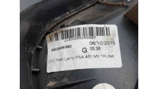 PILOTO TRASERO IZQUIERDO INTERIOR CITROEN C3 II (2009-) - L.7705234 / 9803934380