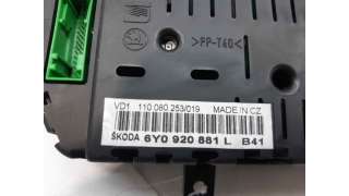 CUADRO INSTRUMENTOS SKODA FABIA I (1999-2008) 1.4 16V 75CV 1390CC - L.7709437 / 6Y0920881L