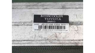 INTERCOOLER TOYOTA COROLLA SEDÁN (2006-2014) 1.4 D-4D (NDE150) 90CV 1364CC - L.7711249 / JD1271005350