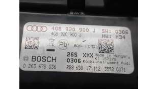 CUADRO INSTRUMENTOS AUDI A6 AVANT (2011-2018) 3.0 TDI QUATTRO 245CV 2967CC - L.7731652 / 4G8920900J 2