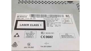 SISTEMA AUDIO / RADIO CD NISSAN X-TRAIL (2013-) - L.7752038 / 7513750269