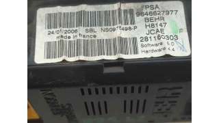 MANDO CLIMATIZADOR PEUGEOT 307 (2000-2007) 1.6 16V 109CV 1587CC - L.7758011 / 9646627977
