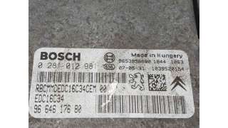 CENTRALITA MOTOR UCE CITROEN C4 PICASSO I LIMUSINA (2007-2013) 1.6 HDI 109CV 1560CC - L.7758711 / 9664617680