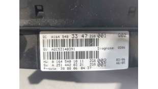 CUADRO INSTRUMENTOS MERCEDES-BENZ CLASE M (2005-2009) ML 280 CDI 4-MATIC (164.120) 190CV 2987CC - L.7762631 / A1645403347 2