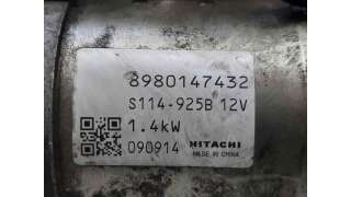 MOTOR ARRANQUE OPEL ASTRA J (2009-2015) 1.7 CDTI (68) 125CV 1686CC - L.7766735 / 8980147432 MOTOR ARRANQUE OPEL ASTRA J (2009-2015) 1.7 CDTI (68) 125CV 1686CC - L.7766735 / 8980147432