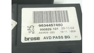 MOTOR ELEVALUNAS DELANTERO DERECHO PEUGEOT 307 (2000-2007) 2.0 HDI 110 107CV 1997CC - L.7769912 / 9634457480 2