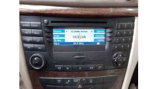 SISTEMA AUDIO / RADIO CD MERCEDES-BENZ CLASE E (2002-2008) E 200 KOMPRESSOR (211.042) 163CV 1796CC - L.7783305 / A211820097