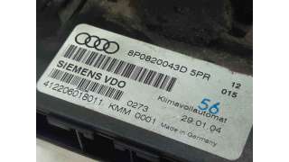 MANDO CLIMATIZADOR AUDI A3 SPORTBACK (2005-2008) 2.0 TDI 140CV 1968CC - L.7799579 / 8P0820043D