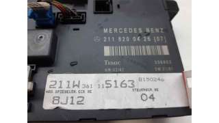 MODULO ELECTRONICO MERCEDES-BENZ CLASE E (2002-2008) E 200 KOMPRESSOR (211.042) 163CV 1796CC - L.7809551 / 2118200426