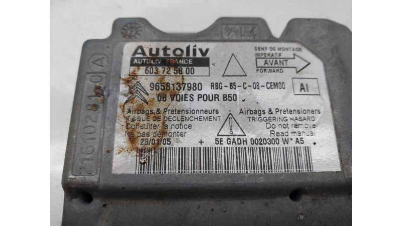 CENTRALITA AIRBAG CITROEN C4 COUPÉ (2004-2011) 1.6 HDI 109CV 1560CC - L.7828775 / 9658137980 CENTRALITA AIRBAG CITROEN C4 COUPÉ (2004-2011) 1.6 HDI 109CV 1560CC - L.7828775 / 9658137980