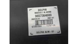 MODULO ELECTRONICO CITROEN C2 (2005-2009) 1.6 VTS 122CV 1587CC - L.7843375 / 9657384680 2