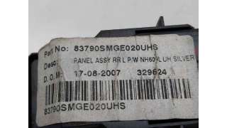 MANDO ELEVALUNAS TRASERO IZQUIERDO HONDA CIVIC VIII HATCHBACK (2005-) 2.2 CTDI (FK3) 140CV 2204CC - L.7866263 / 35770SMGE02